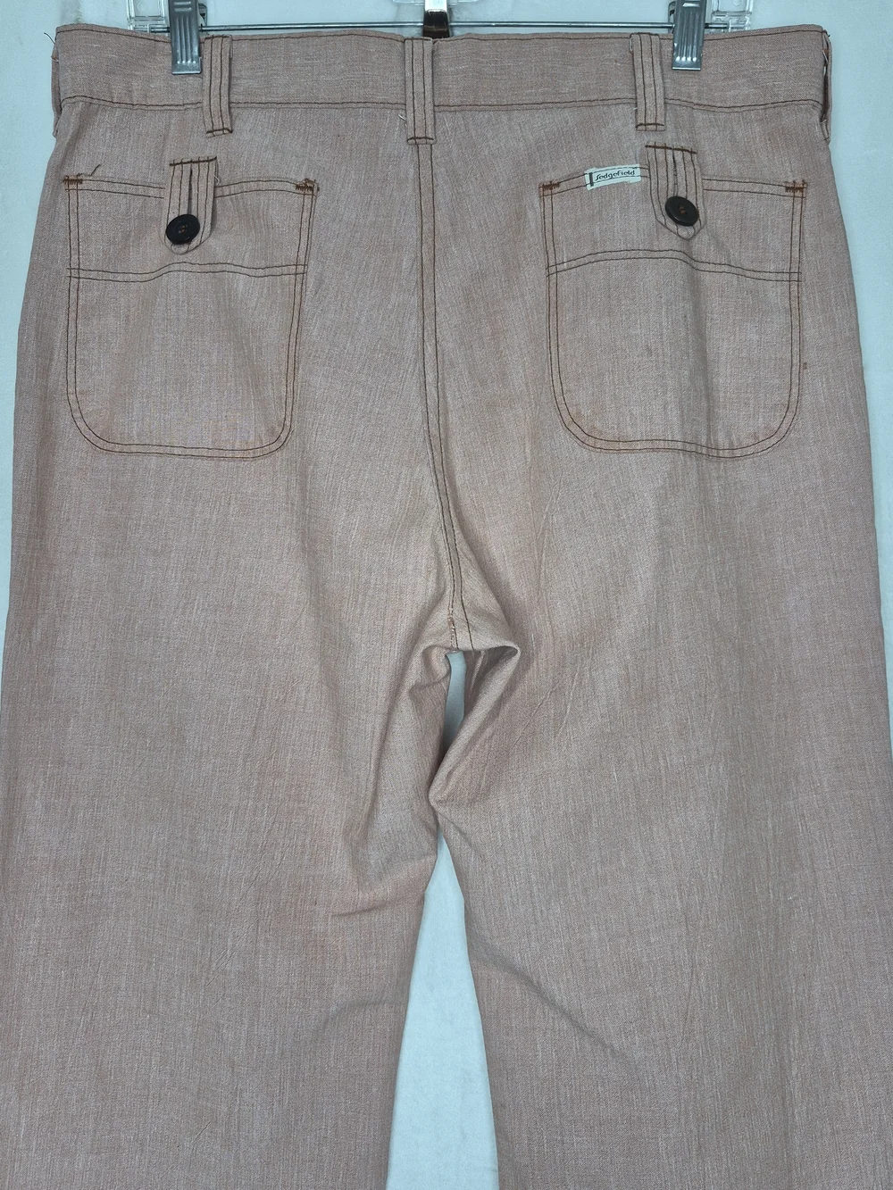 Vintage 70s Sedgefield Flare Bell Bottom Pants Mens 36x34